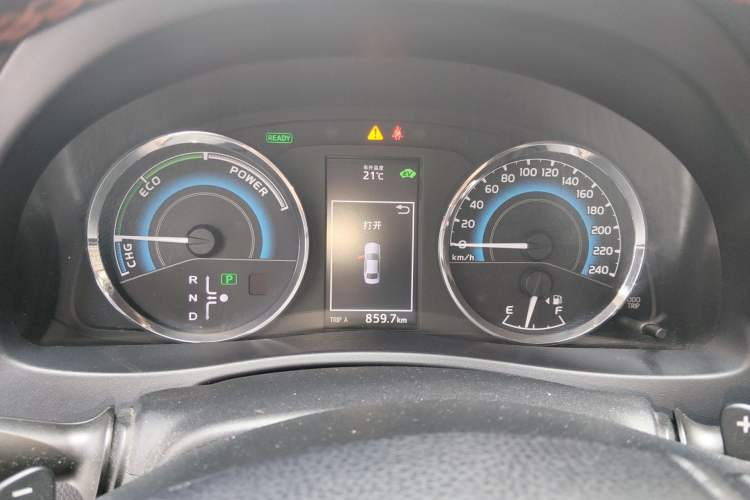 Used Toyota Levin 2017 Revised Dual-Engine 1.8H GS E-CVT Elite Sunroof Version China V Standard Instrument Cluster