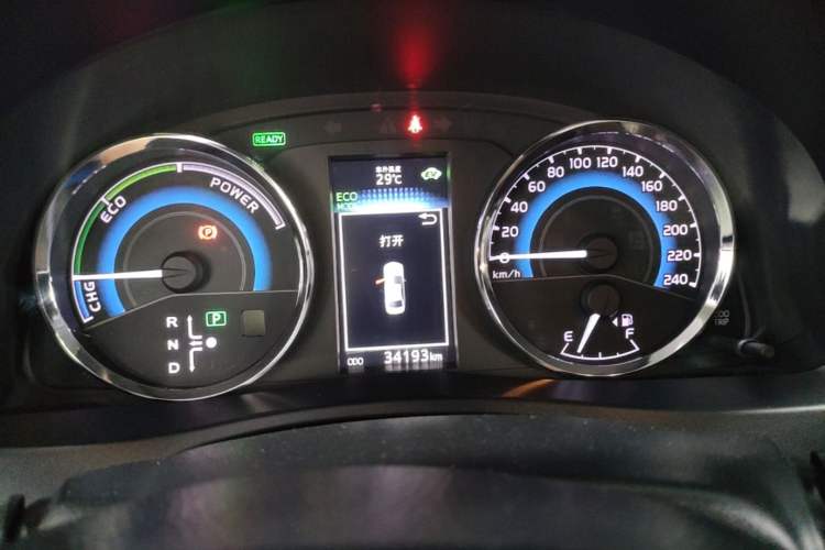 Used Toyota Levin 2017 Revised Dual-Engine 1.8H GS E-CVT Elite Sunroof Version China V Standard Instrument Cluster