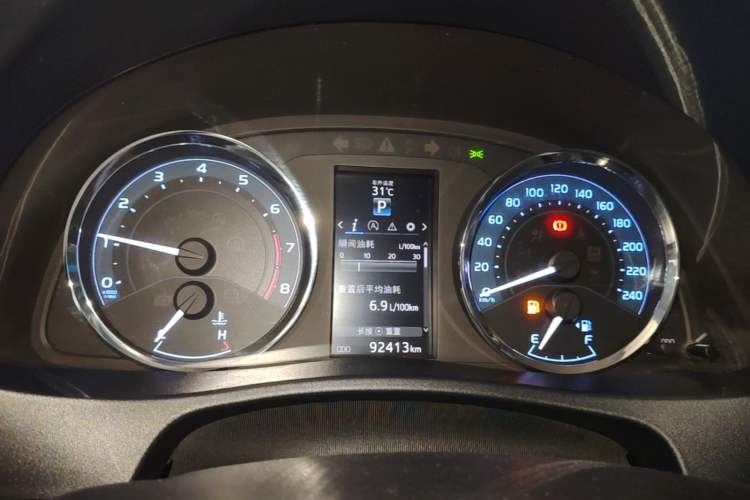 Used Toyota Levin 2017 Revised Version 1.8 GS-L CVT Leading Edition China V Standard Instrument Cluster