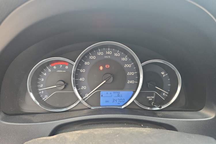 Used Toyota Levin 2017 Revised 185T Manual New Edition China V Standard Instrument Cluster