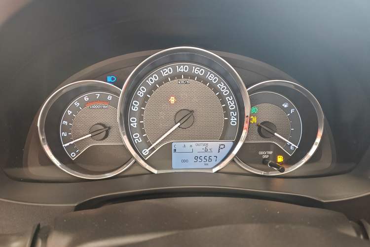 Used Toyota Levin 2017 1.2T G CVT Elite Edition Instrument Cluster