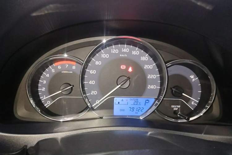 Used Toyota Levin 2017 Revised 185T CVT Elite Edition China V Standard Instrument Cluster