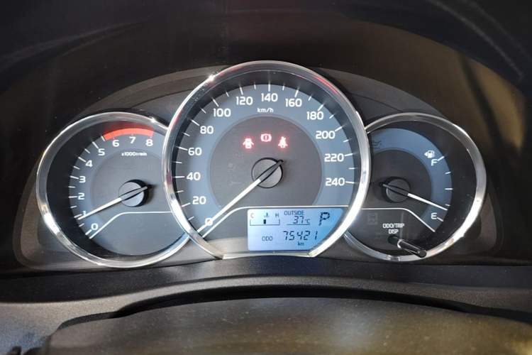 Used Toyota Levin 2017 Revised 185T CVT Elite Edition China V Standard Instrument Cluster