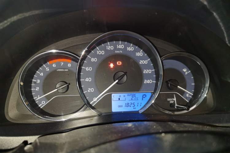 Used Toyota Levin 2017 Revised Version 185T CVT Elite Edition China VI Standard Instrument Cluster