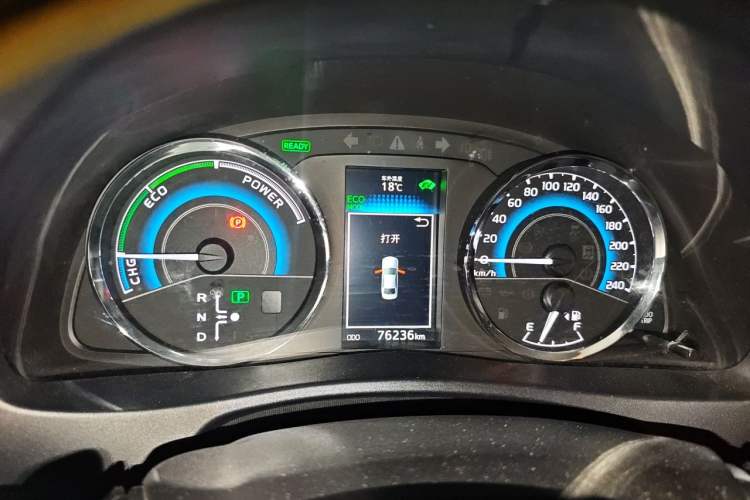 Used Toyota Levin 2017 Revised Dual-Engine 1.8H GS E-CVT Elite Sunroof Version China V Standard Instrument Cluster