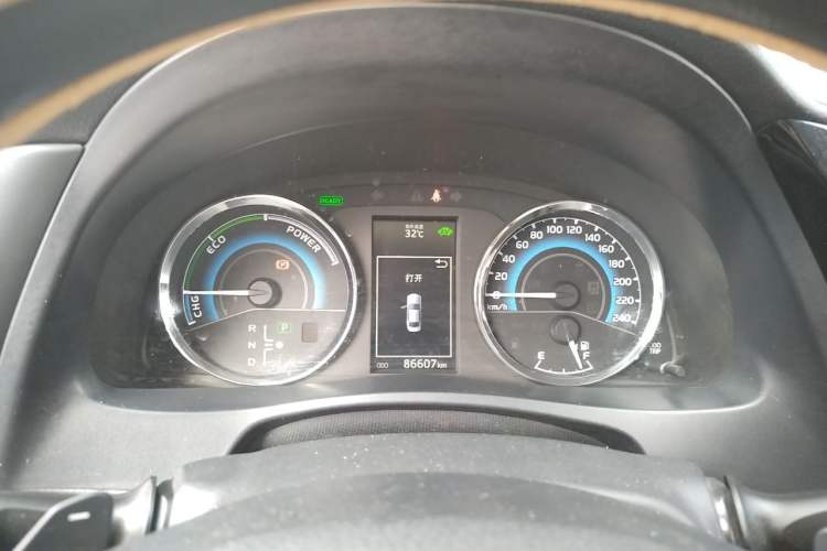 Used Toyota Levin 2017 Revised Dual-Engine 1.8H GS E-CVT Elite Sunroof Version China V Standard Instrument Cluster