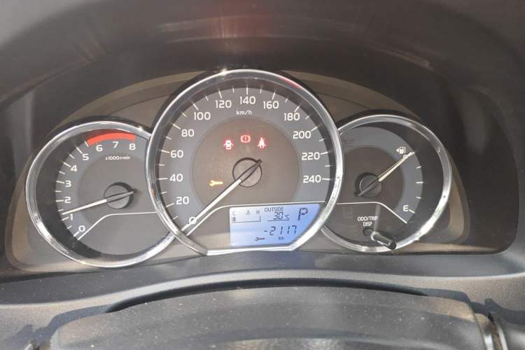 Used Toyota Levin 2017 Revised 185T CVT Elite Edition China V Standard Instrument Cluster