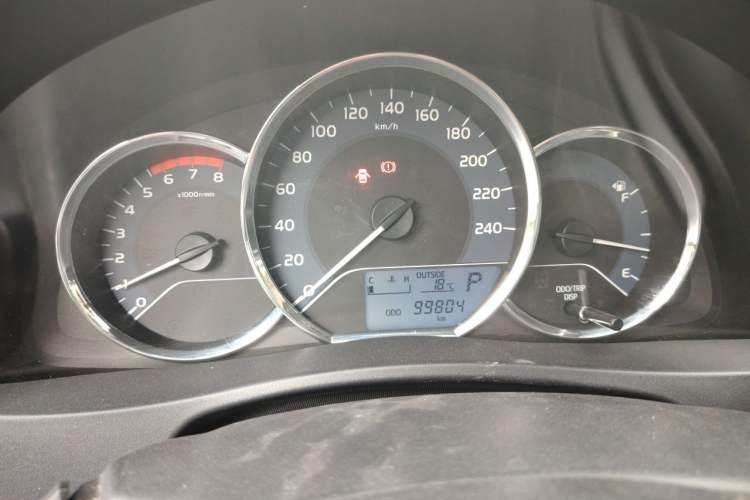 Used Toyota Levin 2017 Revised 185T CVT Leading Edition China V Standard Instrument Cluster