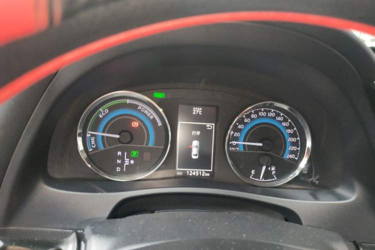 Used Toyota Levin 2017 Revised Dual-Engine 1.8H GS E-CVT Elite Sunroof Version China V Standard Instrument Cluster