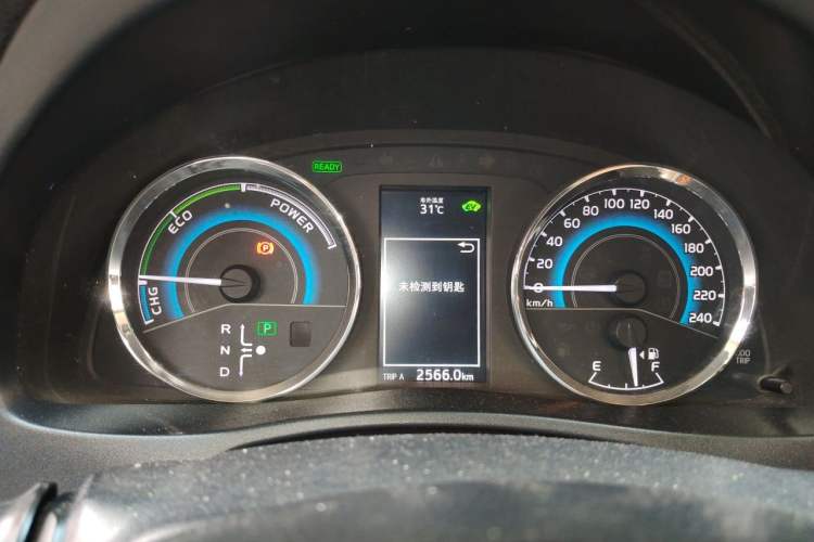 Used Toyota Levin 2017 Revised Dual-Engine 1.8H GS E-CVT Elite Sunroof Version China V Standard Instrument Cluster