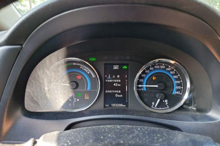Used Toyota Levin 2017 Revised Dual-Engine 1.8H GS E-CVT Elite Sunroof Version China V Standard Instrument Cluster