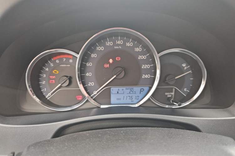 Used Toyota Levin 2017 Revised 185T CVT Elite Edition China V Standard Instrument Cluster
