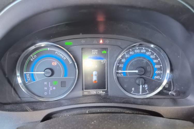 Used Toyota Levin 2017 Revised Dual-Engine 1.8H GS E-CVT Elite Sunroof Version China VI Standard Instrument Cluster