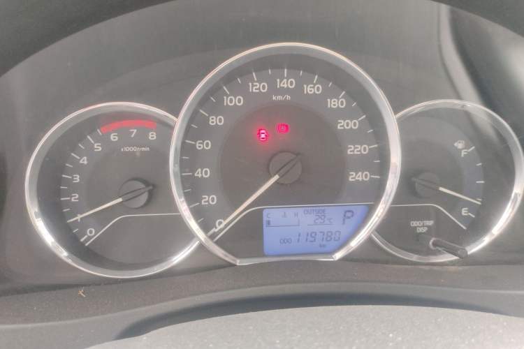 Used Toyota Levin 2017 Revised 185T CVT Elite Edition China V Standard Instrument Cluster