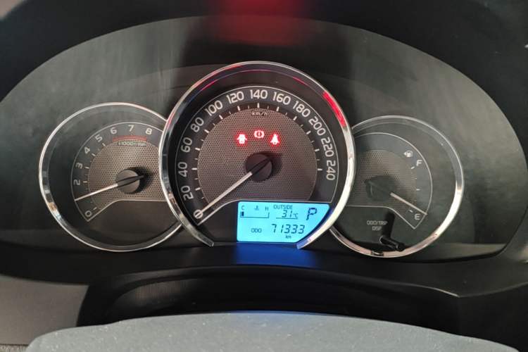 Used Toyota Levin 2017 1.2T G CVT Elite Edition Instrument Cluster