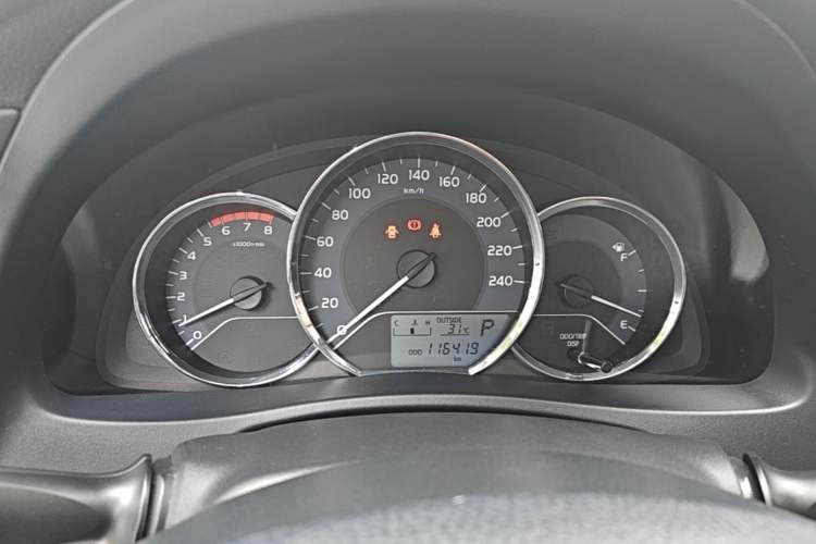 Used Toyota Levin 2017 Revised 185T CVT Elite Edition China V Standard Instrument Cluster