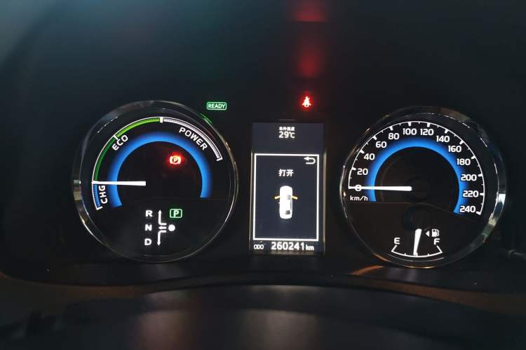 Used Toyota Levin 2017 Revised Dual-Engine 1.8H GS E-CVT Elite Sunroof Version China V Standard Instrument Cluster
