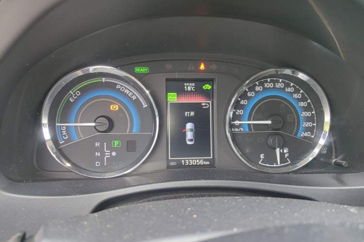 Used Toyota Levin 2017 Revised Dual-Engine 1.8H GS E-CVT Elite Sunroof Version China V Standard Instrument Cluster