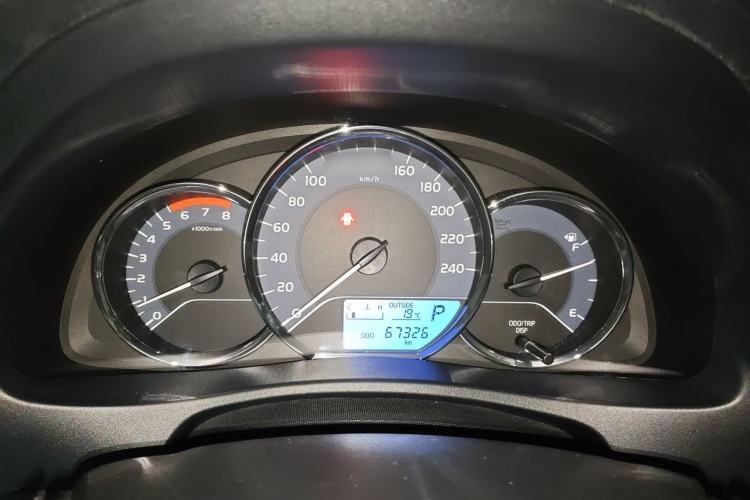 Used Toyota Levin 2017 Revised 185T CVT Elite Edition China V Standard Instrument Cluster