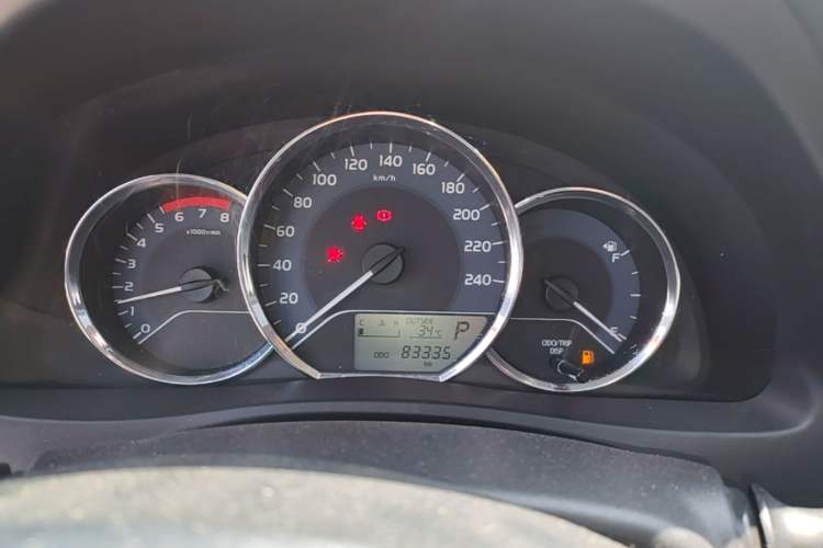 Used Toyota Levin 2017 Revised 185T CVT Elite Edition China V Standard Instrument Cluster