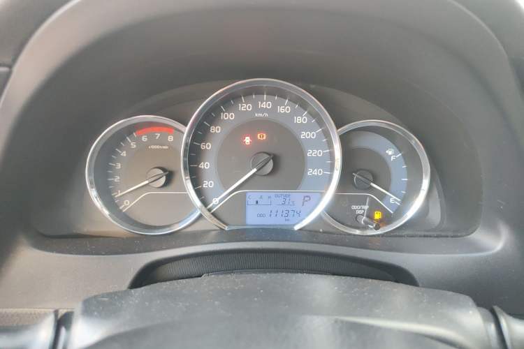 Used Toyota Levin 2017 Revised Version 185T CVT Elite Edition China VI Standard Instrument Cluster