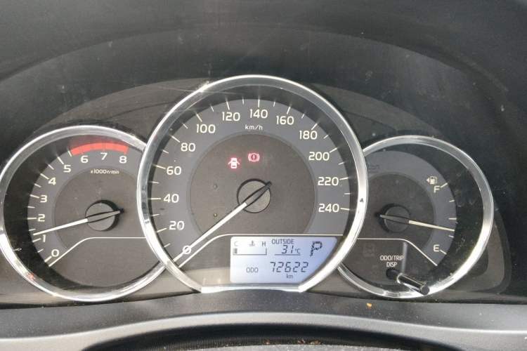 Used Toyota Levin 2017 Revised 185T CVT Elite Edition China V Standard Instrument Cluster