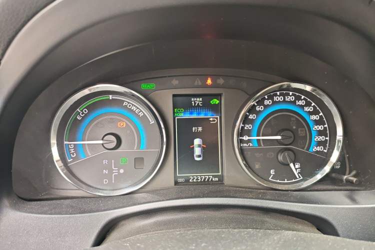 Used Toyota Levin 2017 Revised Dual-Engine 1.8H GS E-CVT Elite Sunroof Version China V Standard Instrument Cluster