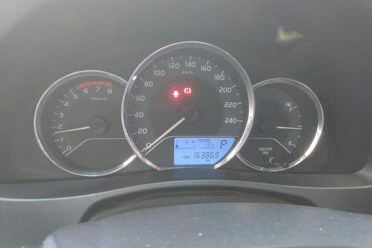 Used Toyota Levin 2017 Revised 185T CVT Elite Edition China V Standard Instrument Cluster