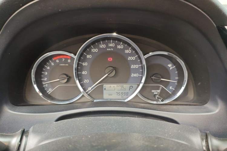 Used Toyota Levin 2017 Revised 185T CVT Elite Edition China V Standard Instrument Cluster