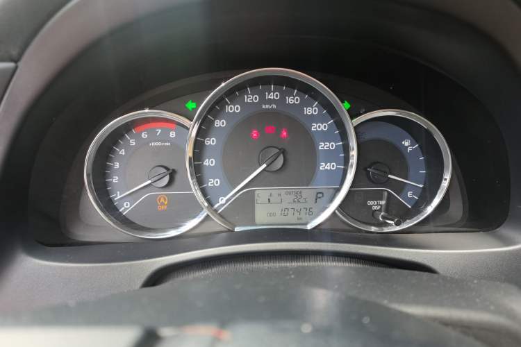 Used Toyota Levin 2017 Revised 185T CVT Elite Edition China V Standard Instrument Cluster