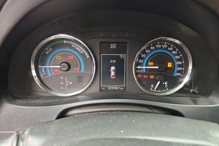 Used Toyota Levin 2017 Revised Dual-Engine 1.8H GS E-CVT Elite Sunroof Version China V Standard Instrument Cluster