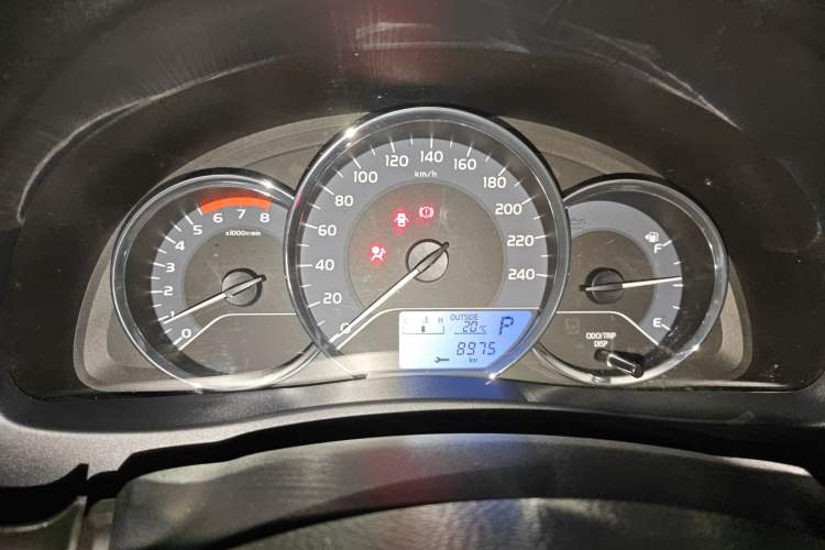 Used Toyota Levin 2017 Revised 185T CVT Elite Edition China V Standard Instrument Cluster