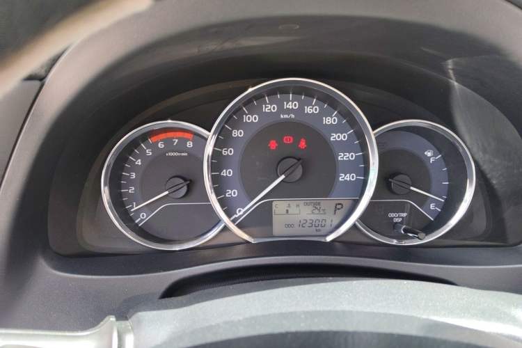 Used Toyota Levin 2017 Revised Version 185T CVT Elite Edition China VI Standard Instrument Cluster