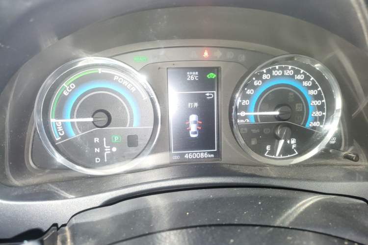Used Toyota Levin 2017 Revised Dual-Engine 1.8H GS E-CVT Elite Sunroof Version China V Standard Instrument Cluster