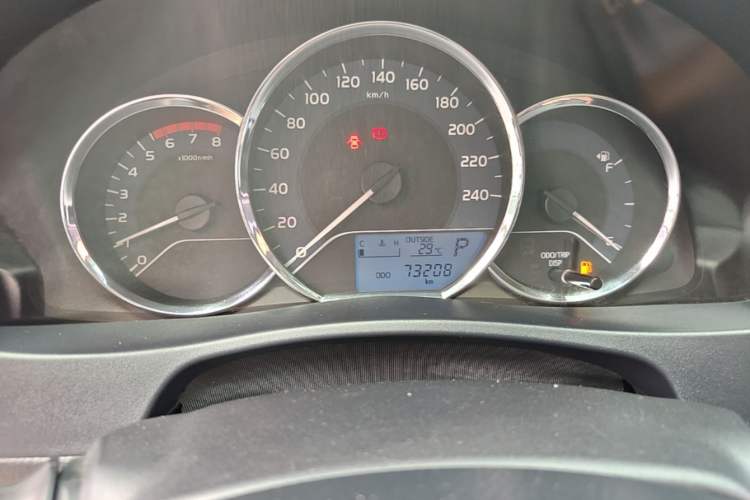 Used Toyota Levin 2017 Revised 185T CVT Elite Edition China V Standard Instrument Cluster