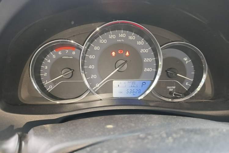 Used Toyota Levin 2017 Revised 185T CVT Elite Edition China V Standard Instrument Cluster