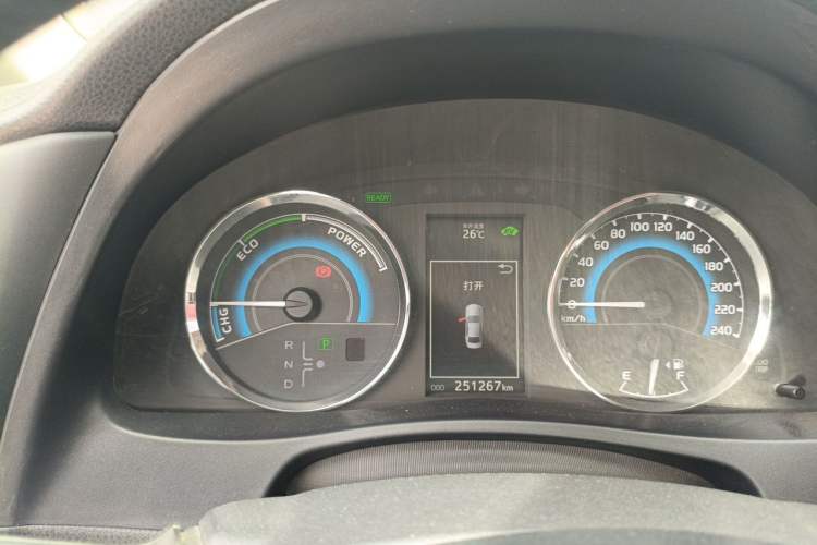 Used Toyota Levin 2017 Revised Dual-Engine 1.8H GS E-CVT Elite Sunroof Version China V Standard Instrument Cluster