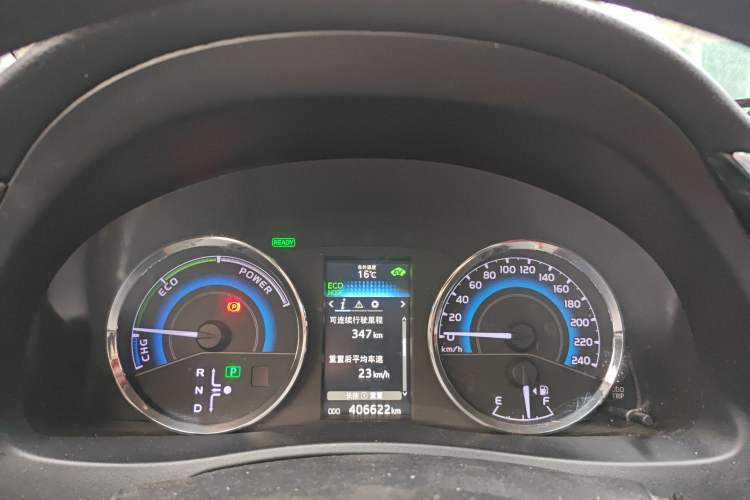Used Toyota Levin 2017 Revised Dual-Engine 1.8H GS E-CVT Elite Sunroof Version China V Standard Instrument Cluster