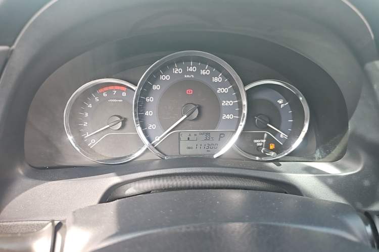 Used Toyota Levin 2017 Revised 185T CVT Elite Edition China V Standard Instrument Cluster