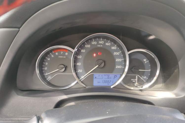 Used Toyota Levin 2017 Revised 185T CVT Elite Edition China V Standard Instrument Cluster