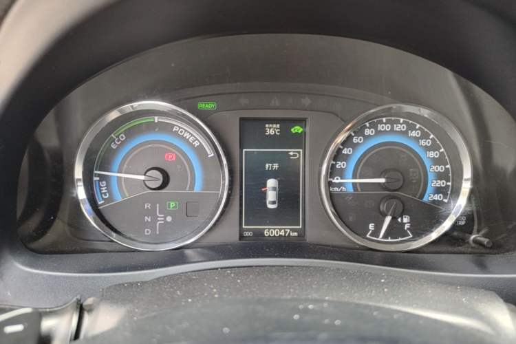 Used Toyota Levin 2017 Revised Dual-Engine 1.8H GS E-CVT Elite Sunroof Version China V Standard Instrument Cluster