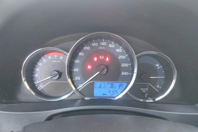 Used Toyota Levin 2017 Revised Version 185T CVT Elite Edition China VI Standard Instrument Cluster
