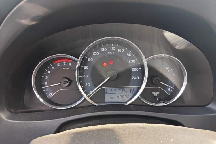 Used Toyota Levin 2017 Revised 185T CVT Elite Edition China V Standard Instrument Cluster