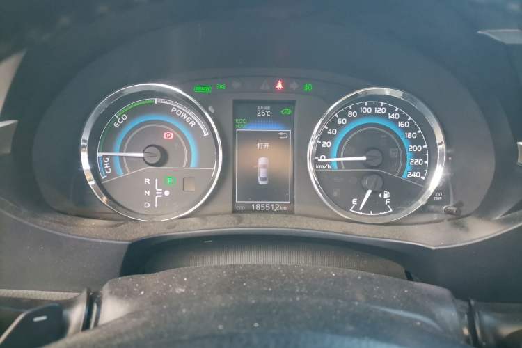 Used Toyota Levin 2017 Revised Dual-Engine 1.8H GS E-CVT Elite Sunroof Version China V Standard Instrument Cluster