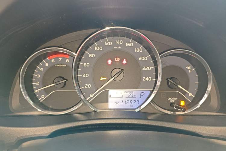Used Toyota Levin 2017 Revised 185T CVT Leading Edition China V Standard Instrument Cluster