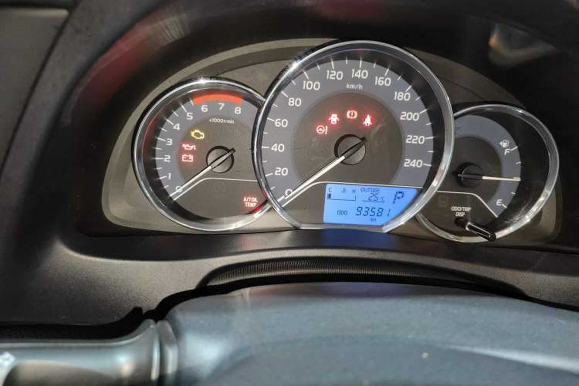 Used Toyota Levin 2017 Revised 185T CVT Elite Edition China V Standard Instrument Cluster