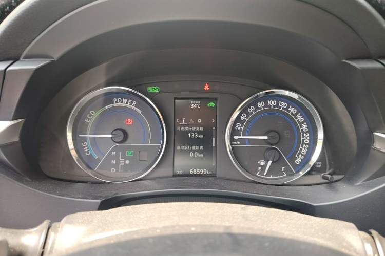Used Toyota Levin 2017 Revised Dual-Engine 1.8H GS E-CVT Elite Sunroof Version China V Standard Instrument Cluster