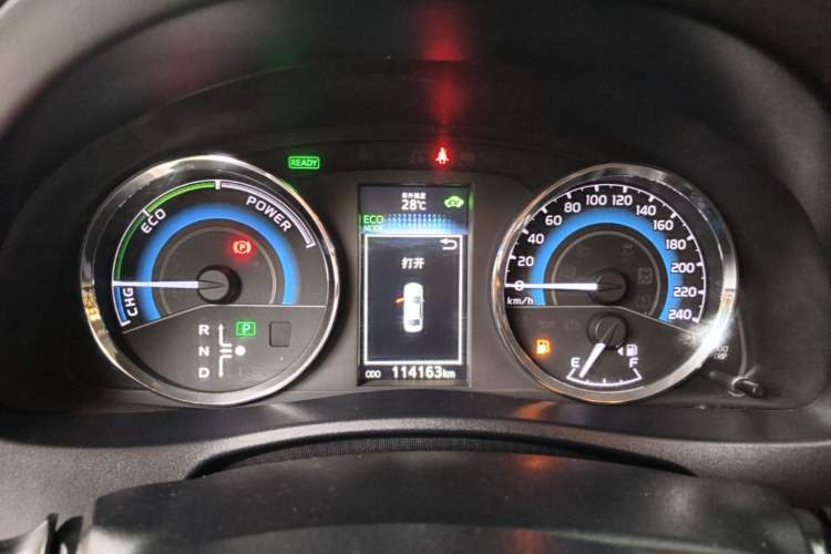 Used Toyota Levin 2017 Revised Dual-Engine 1.8H GS E-CVT Elite Sunroof Version China V Standard Instrument Cluster