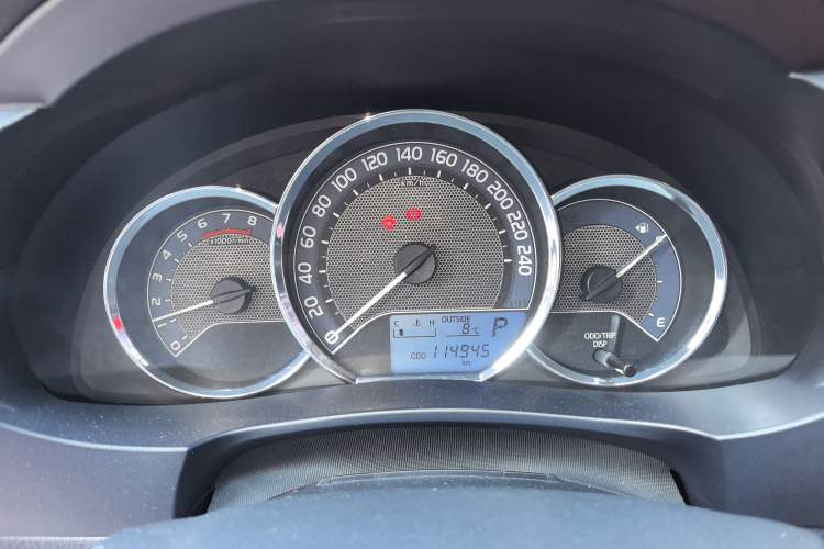 Used Toyota Levin 2017 1.2T G CVT Elite Edition Instrument Cluster