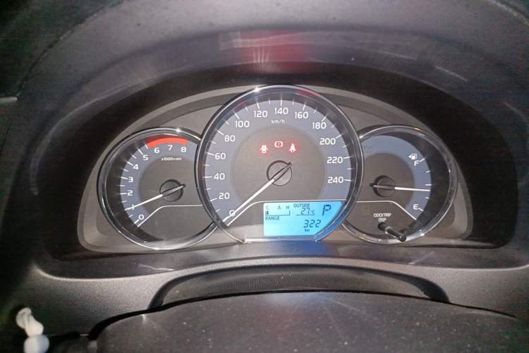 Used Toyota Levin 2017 Revised 185T CVT Elite Edition China V Standard Instrument Cluster